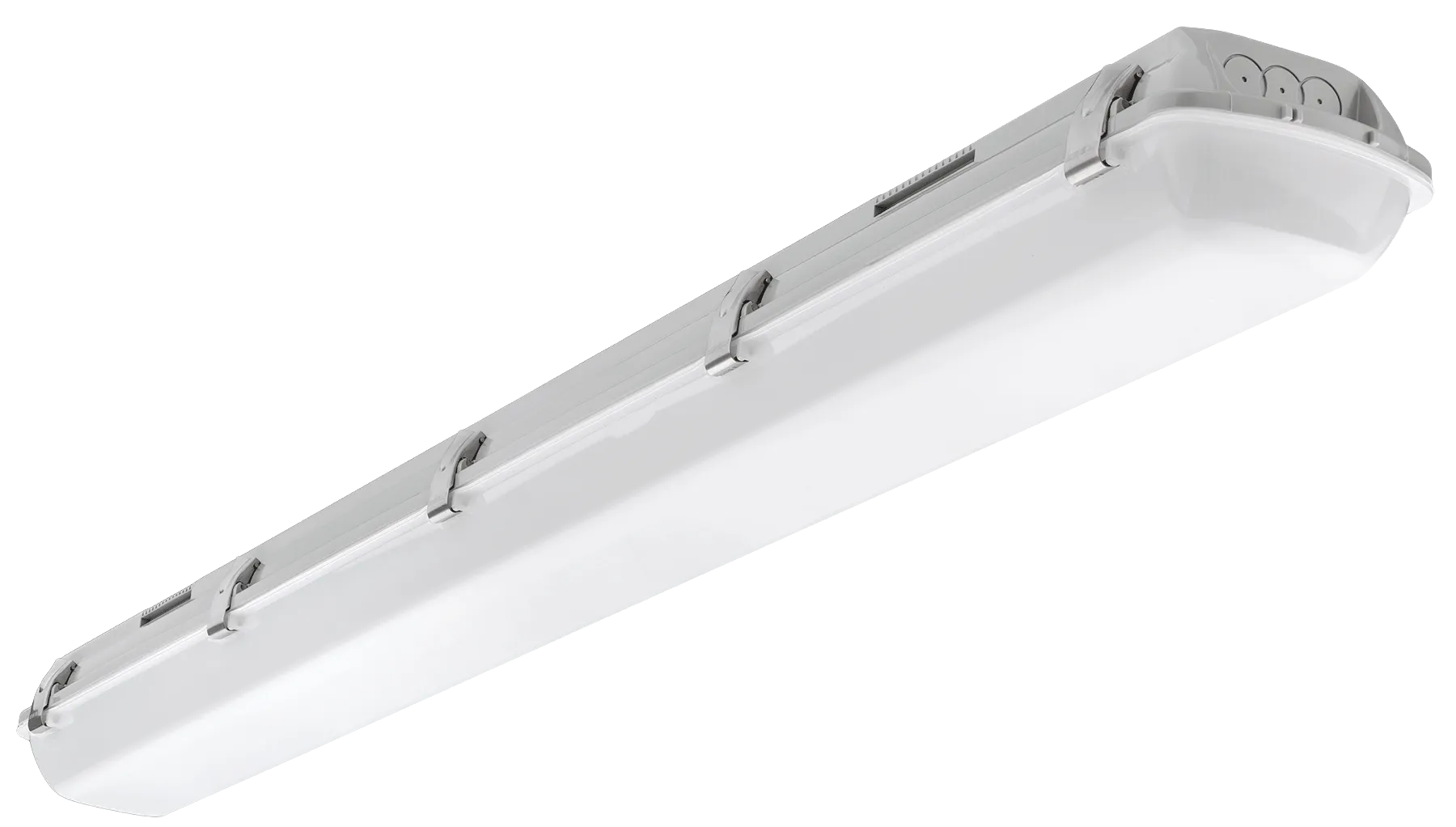 4' LED Vapor Tight Light, 3,600 Lumens, 31W, 4000K CCT, White Finish