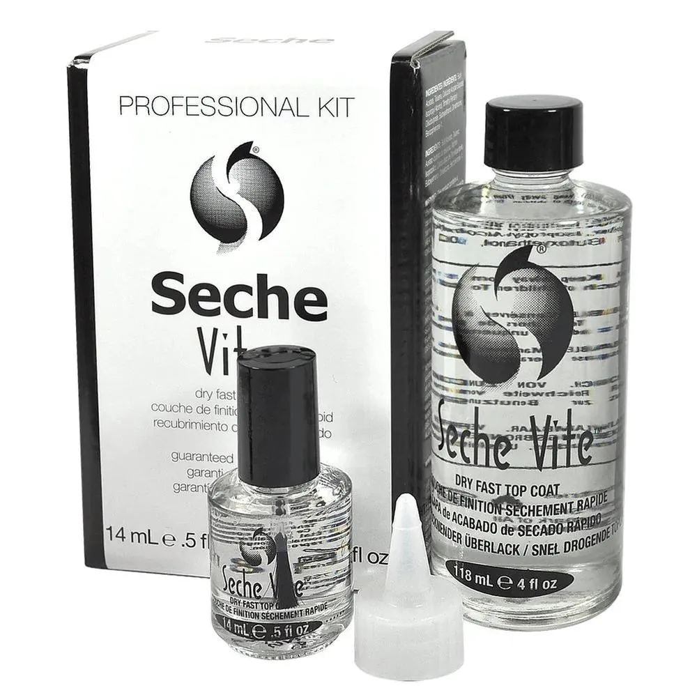 83050 - Seche Vite - Top Coat 0.5Oz & Refill 4Oz