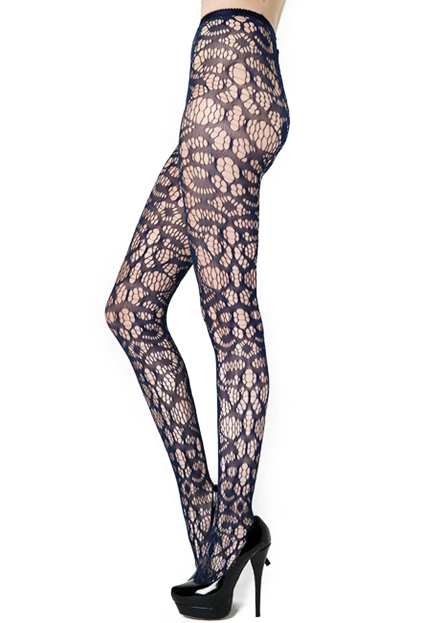 Abstract Crescent Fishnet