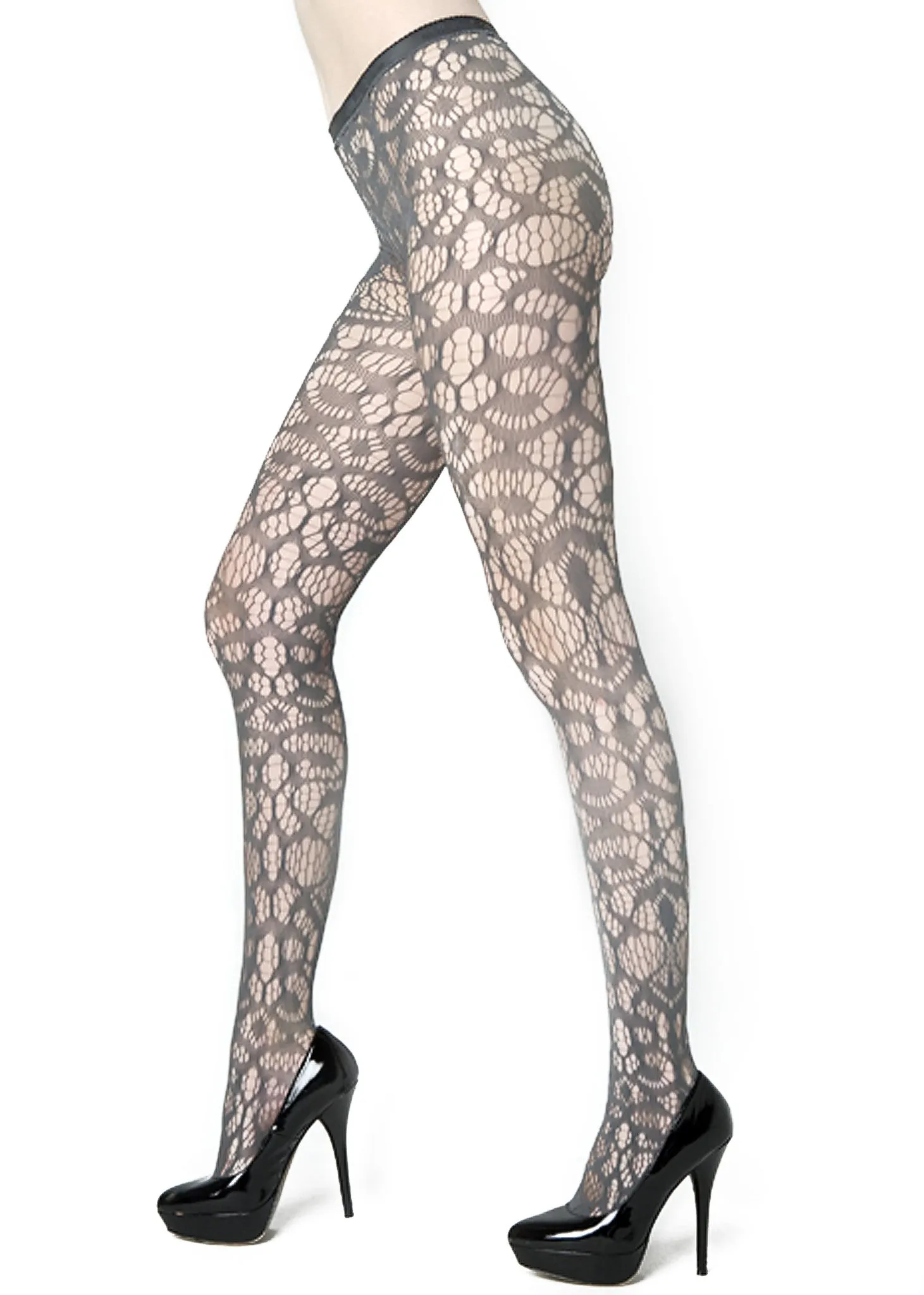 Abstract Crescent Fishnet