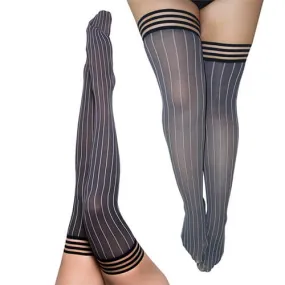 Annabelle Perfect Pinstripe Thigh-High