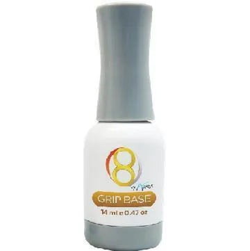 Aora Grip Base Coat 0.5 Oz ( Chrome . Metal . Shine)