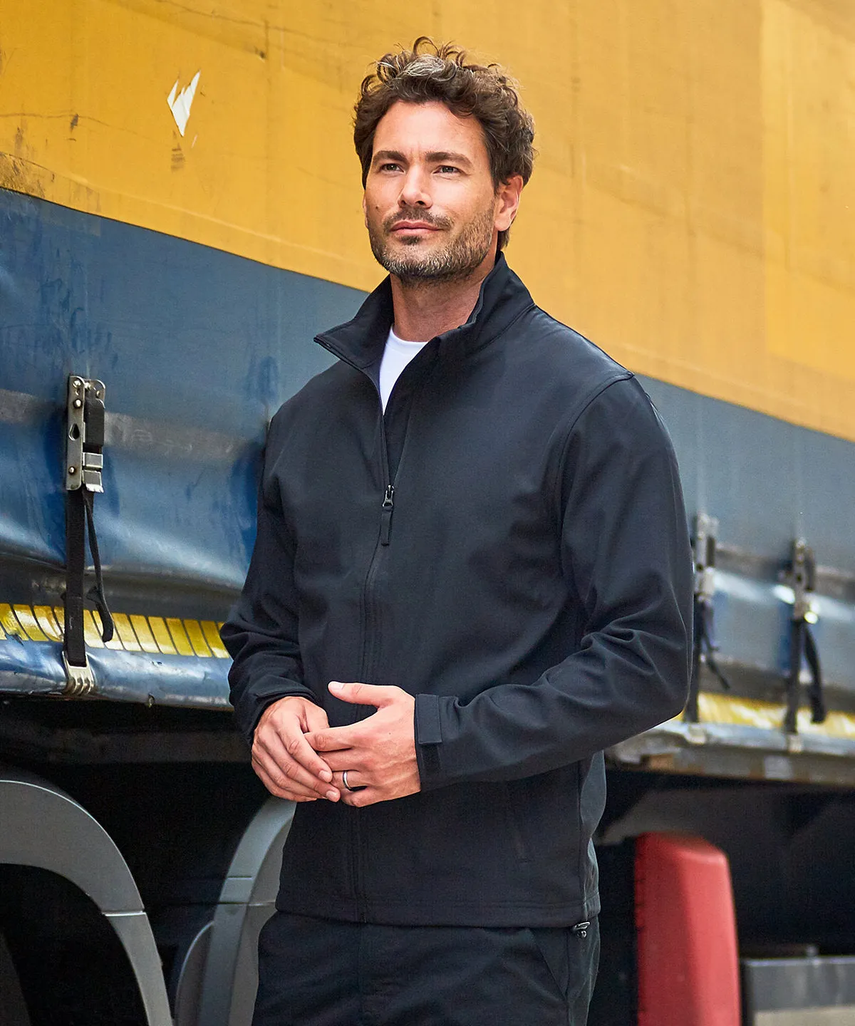 Black* - Pro 2-layer softshell