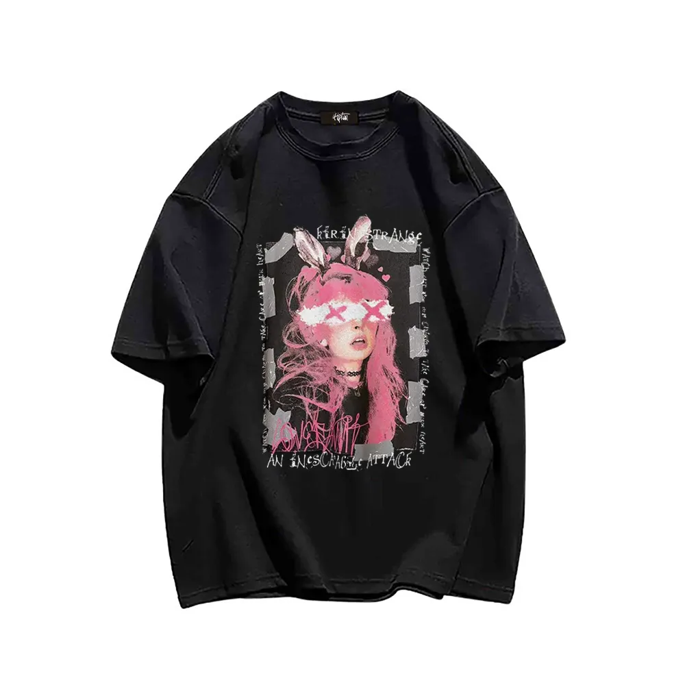“Blindfolded Bunny Girl” T-shirt