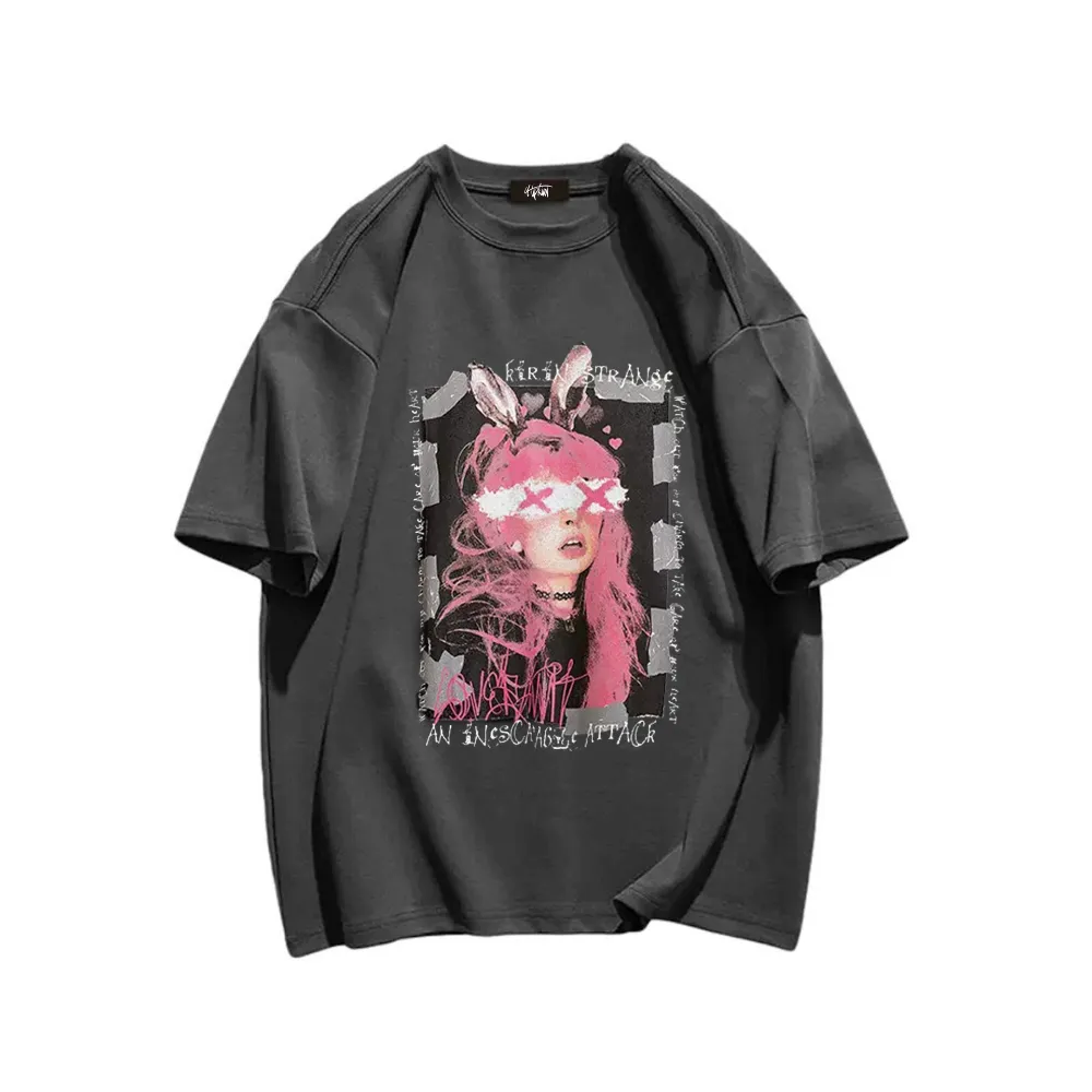 “Blindfolded Bunny Girl” T-shirt