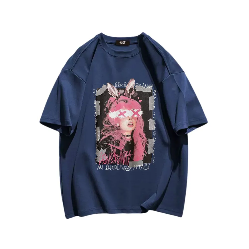 “Blindfolded Bunny Girl” T-shirt