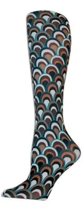 Brown Retro Tights Large/Tall