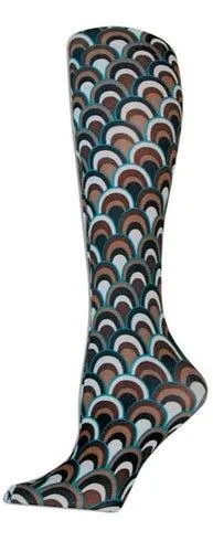 Brown Retro Tights Large/Tall