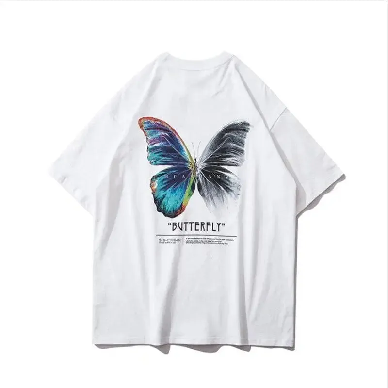 Butterfly Hip Hop Oversized T-Shirt