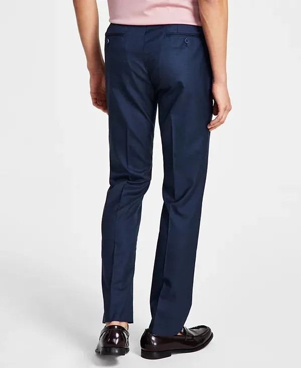 Calvin Klein Men's Slim-Fit Performance Dress Pants  Color Navy W33xL30