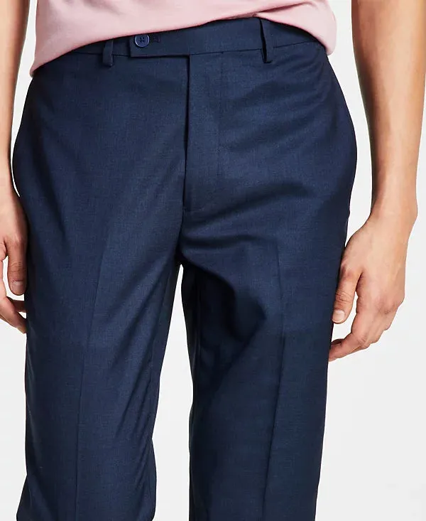 Calvin Klein Men's Slim-Fit Performance Dress Pants  Color Navy W33xL30