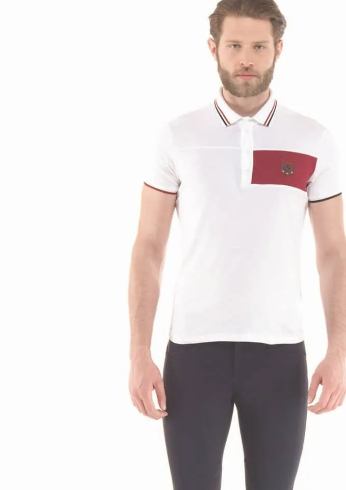 Cavalleria Toscana Mens Polo Tech