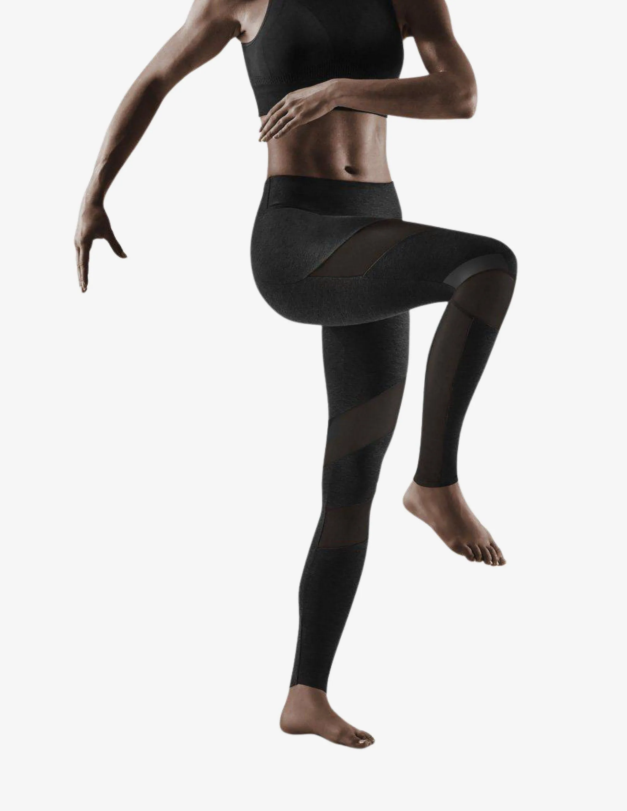 CEP Womens Compression Training Tights Black