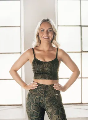 Cobra Logo Strap Bra