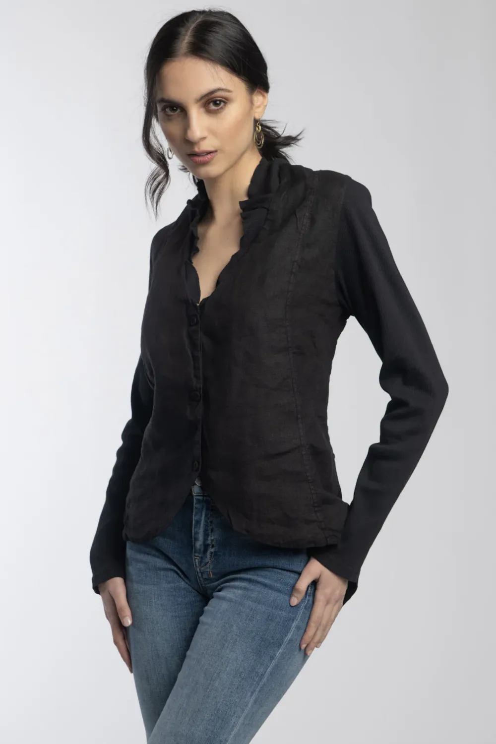 Cotton Linen Madrid Jacket