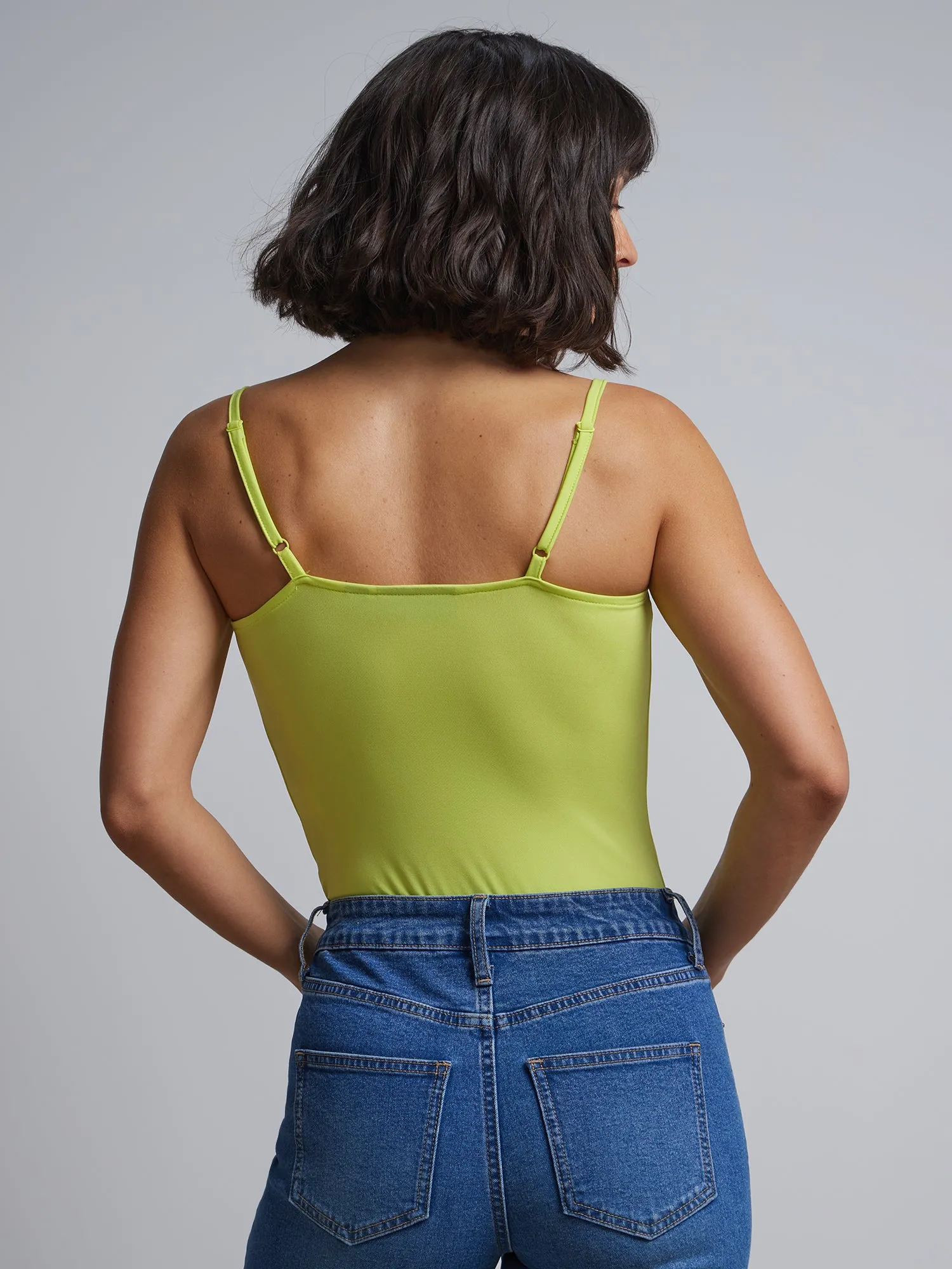 Cowl-Neck Bodysuit