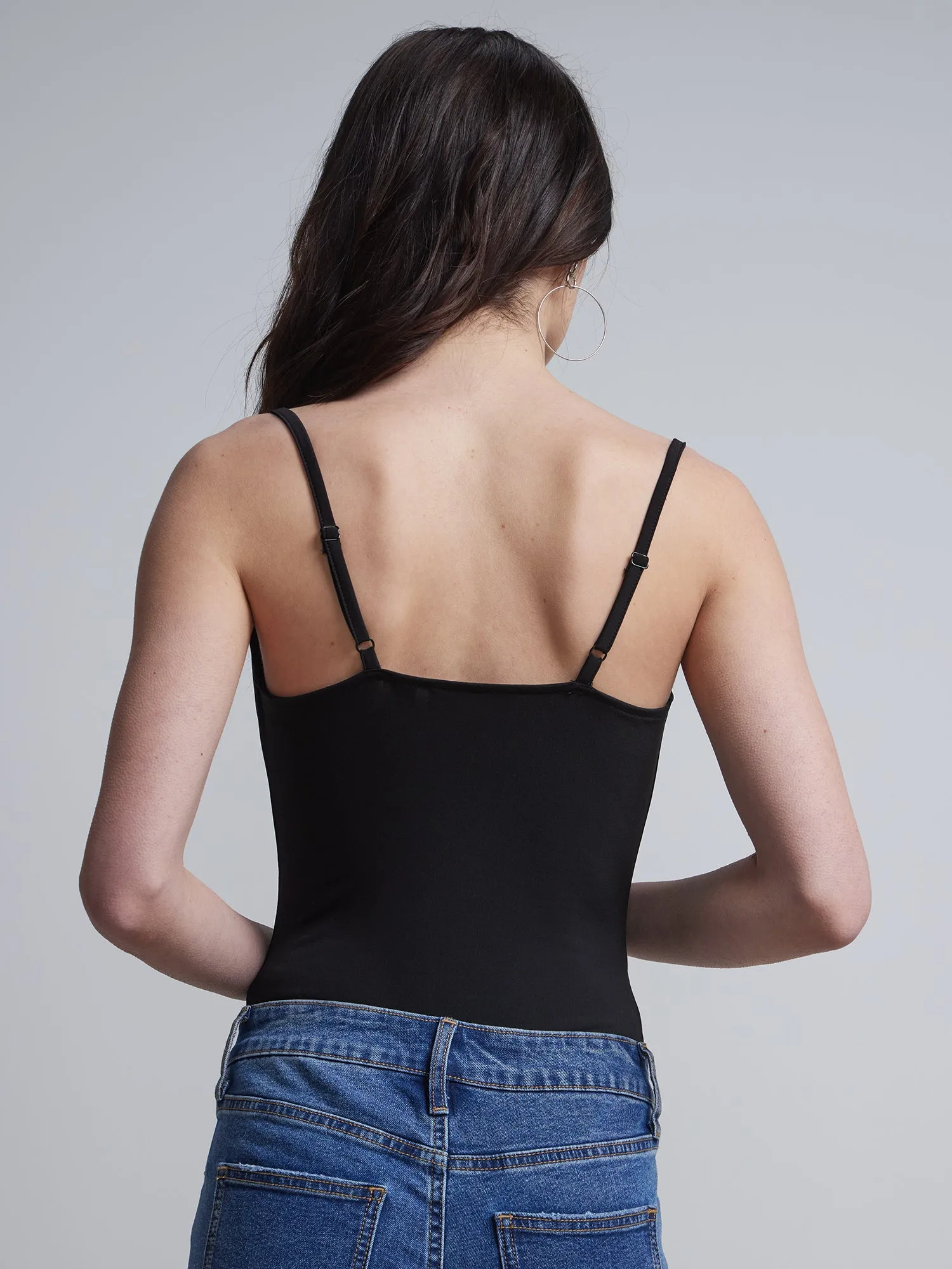 Cowl-Neck Bodysuit