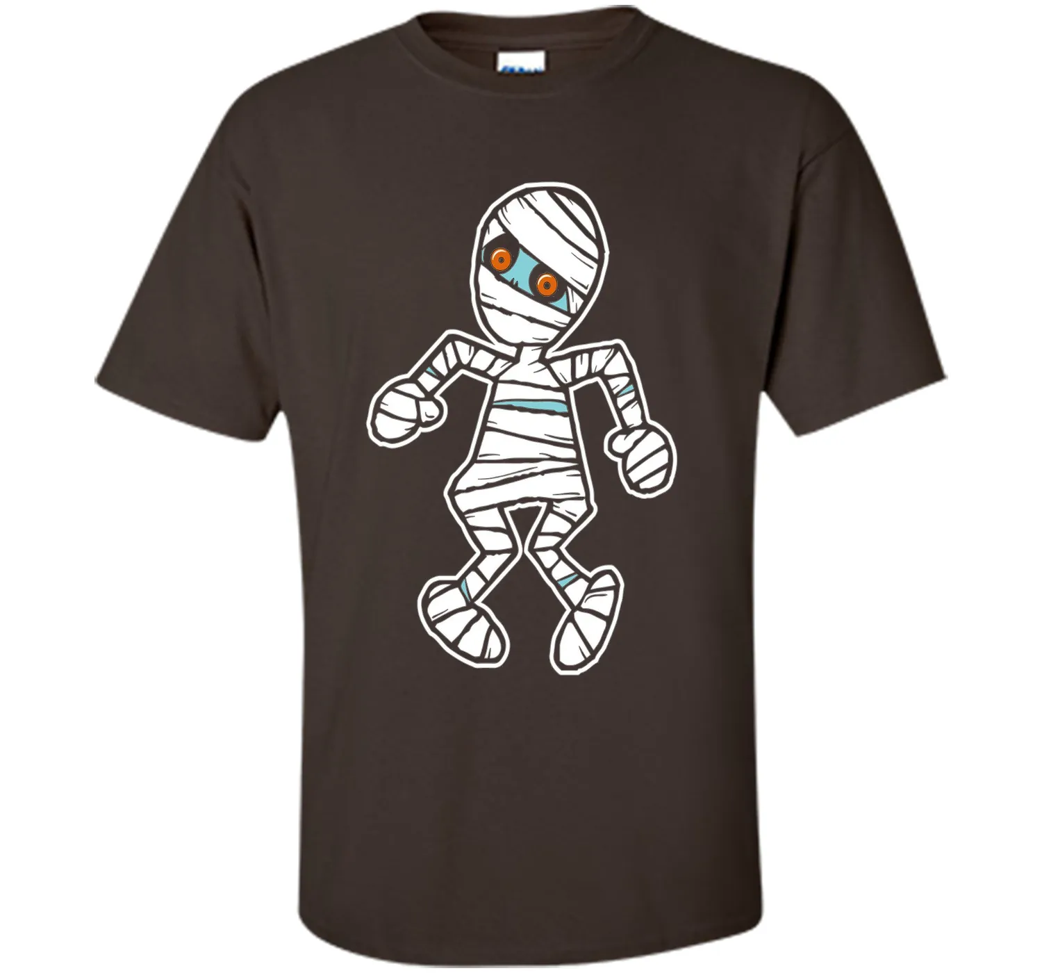 Cute Mummy Halloween Graphic T Shirt