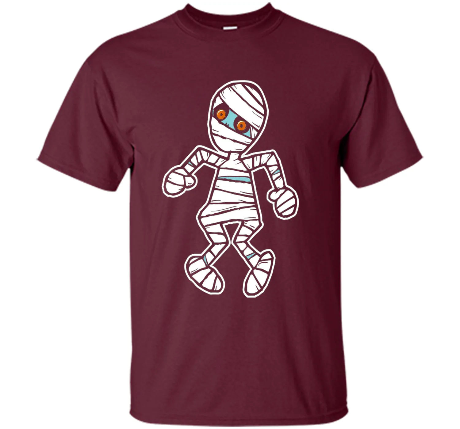 Cute Mummy Halloween Graphic T Shirt