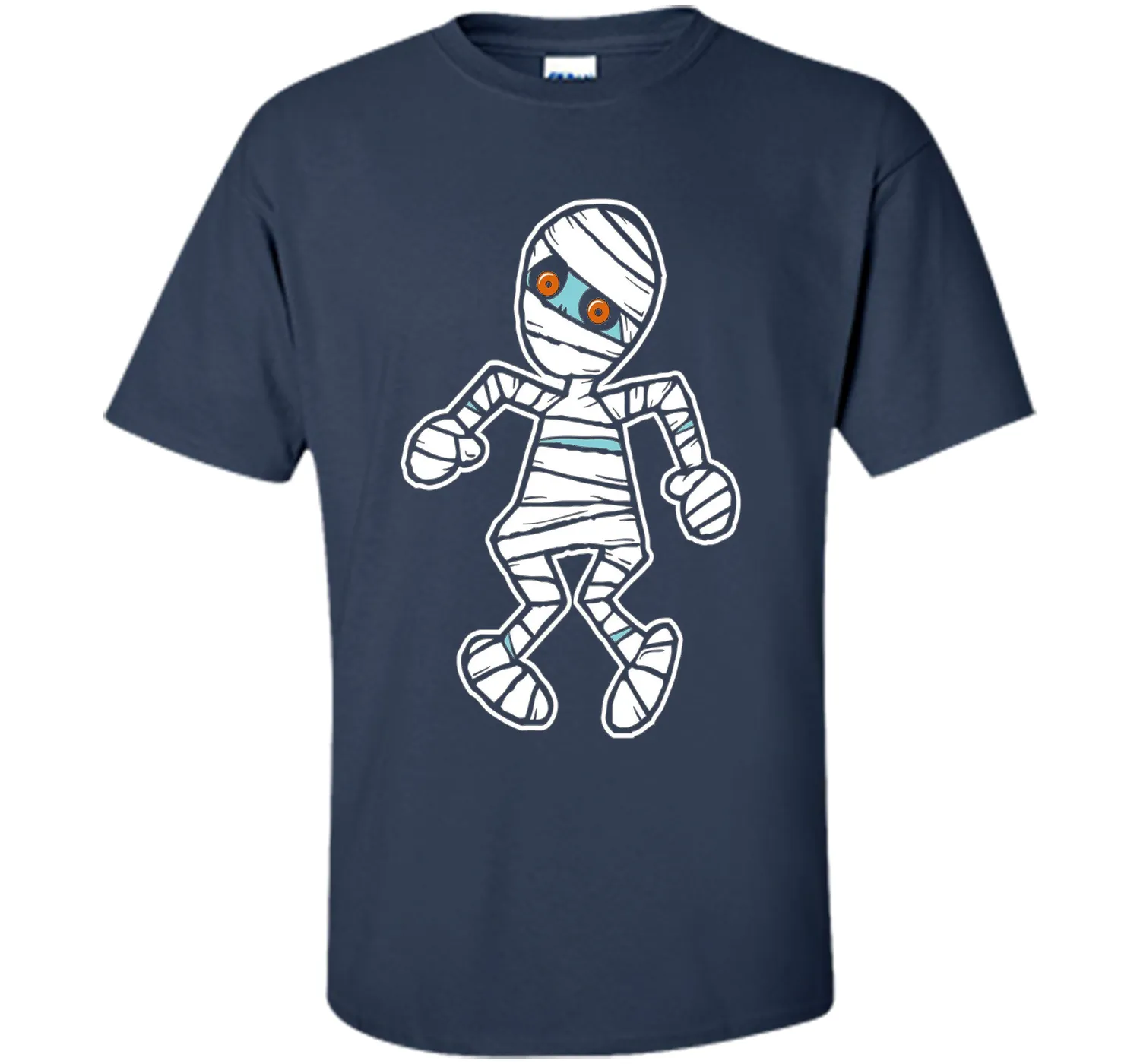 Cute Mummy Halloween Graphic T Shirt