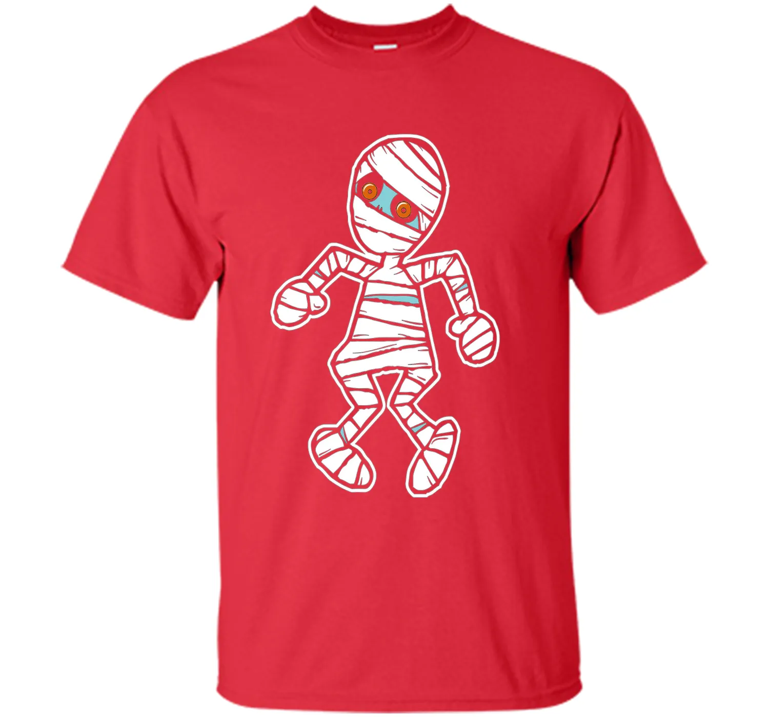 Cute Mummy Halloween Graphic T Shirt