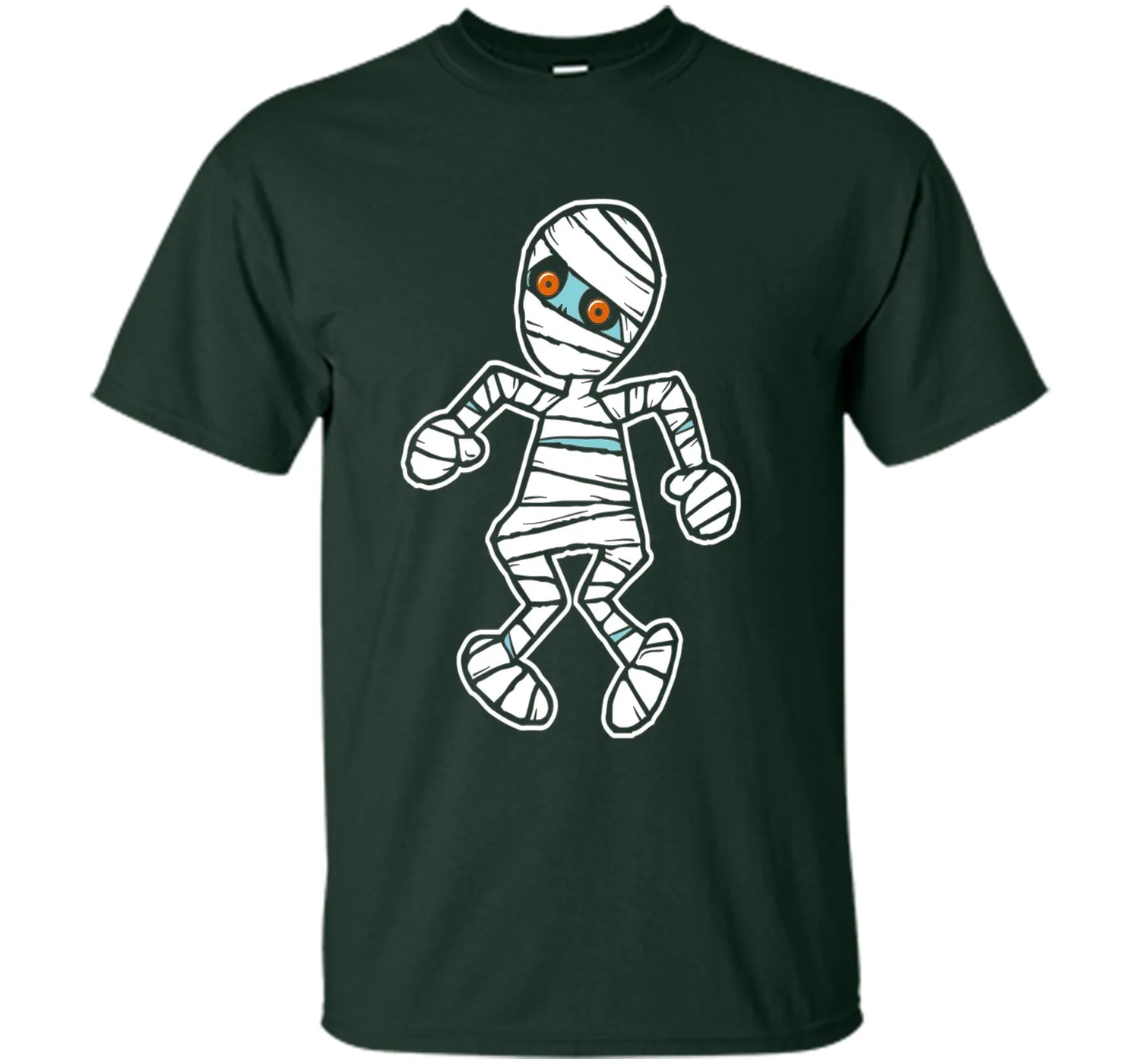 Cute Mummy Halloween Graphic T Shirt