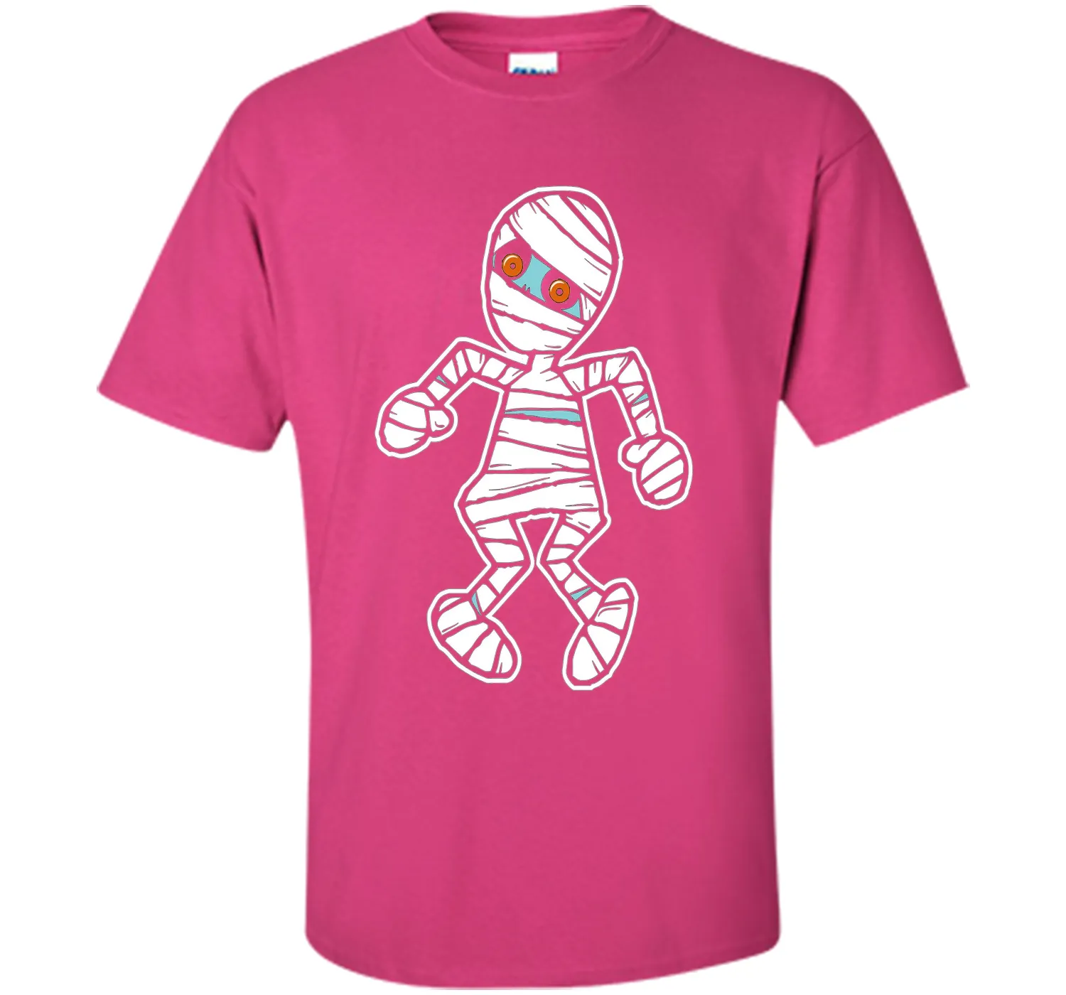 Cute Mummy Halloween Graphic T Shirt