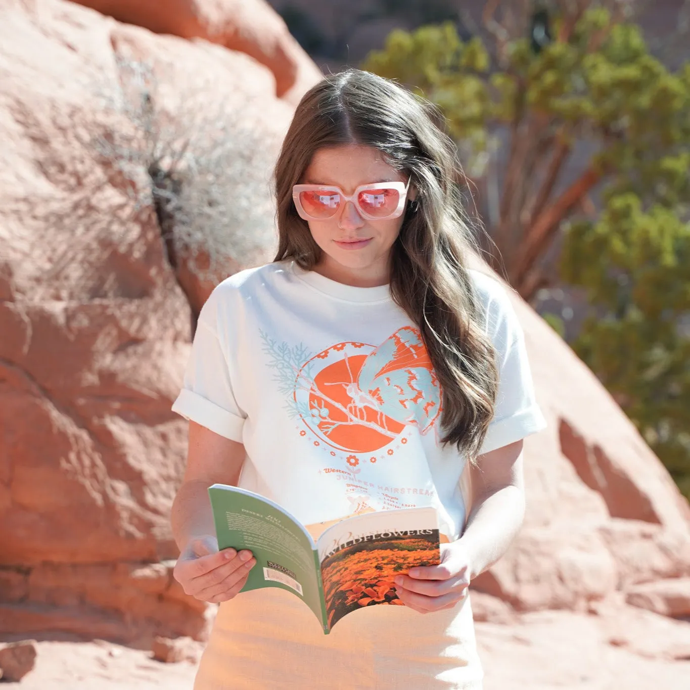 Desert Flutters Tee