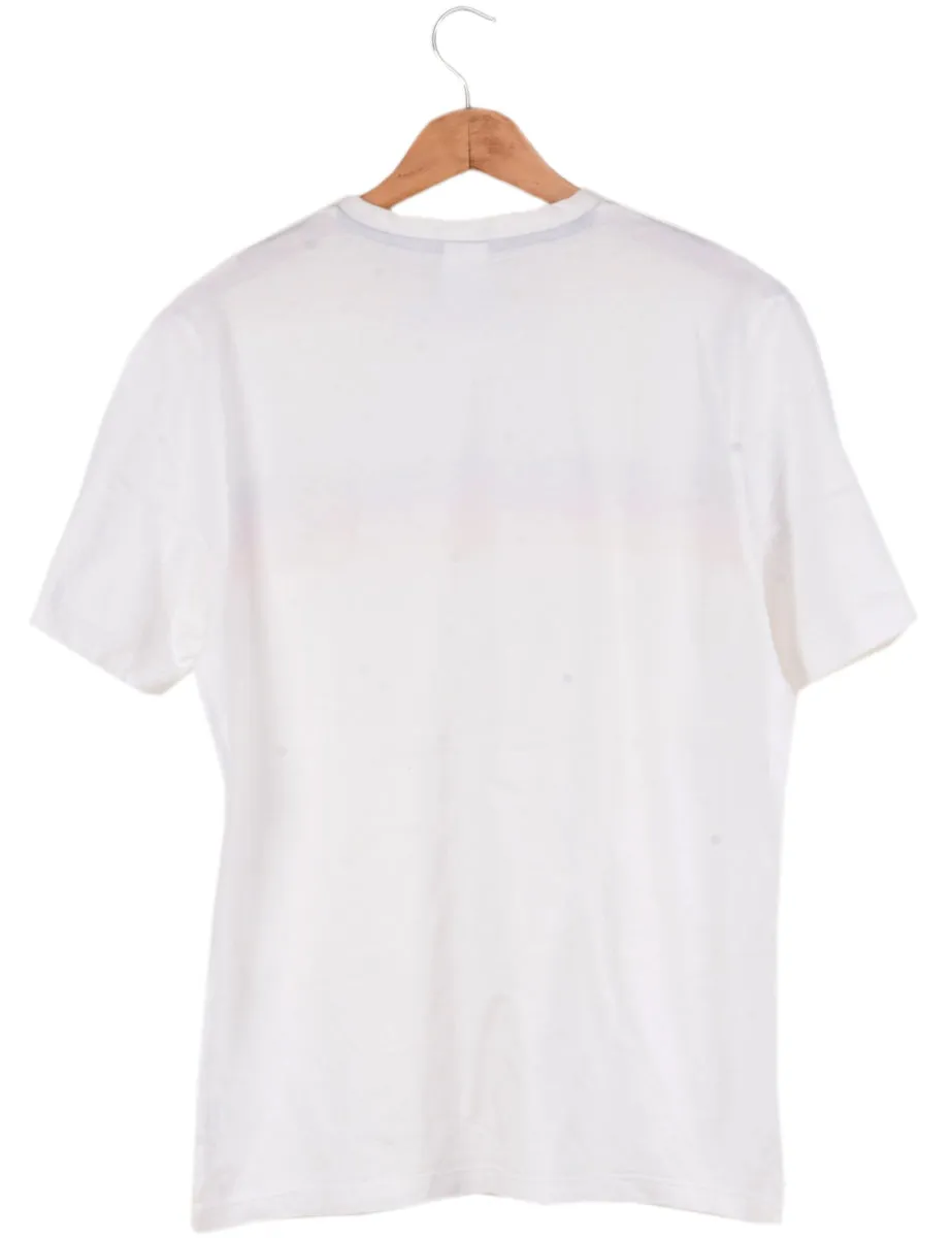 Deutscher Fussball White Printed T-shirt - L