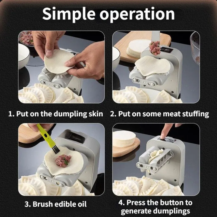 Electric Dumpling Artifact Automatic Easy Dumpling Maker Machine Kitchen Household | Brodtica.com