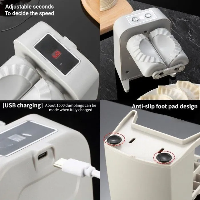 Electric Dumpling Artifact Automatic Easy Dumpling Maker Machine Kitchen Household | Brodtica.com