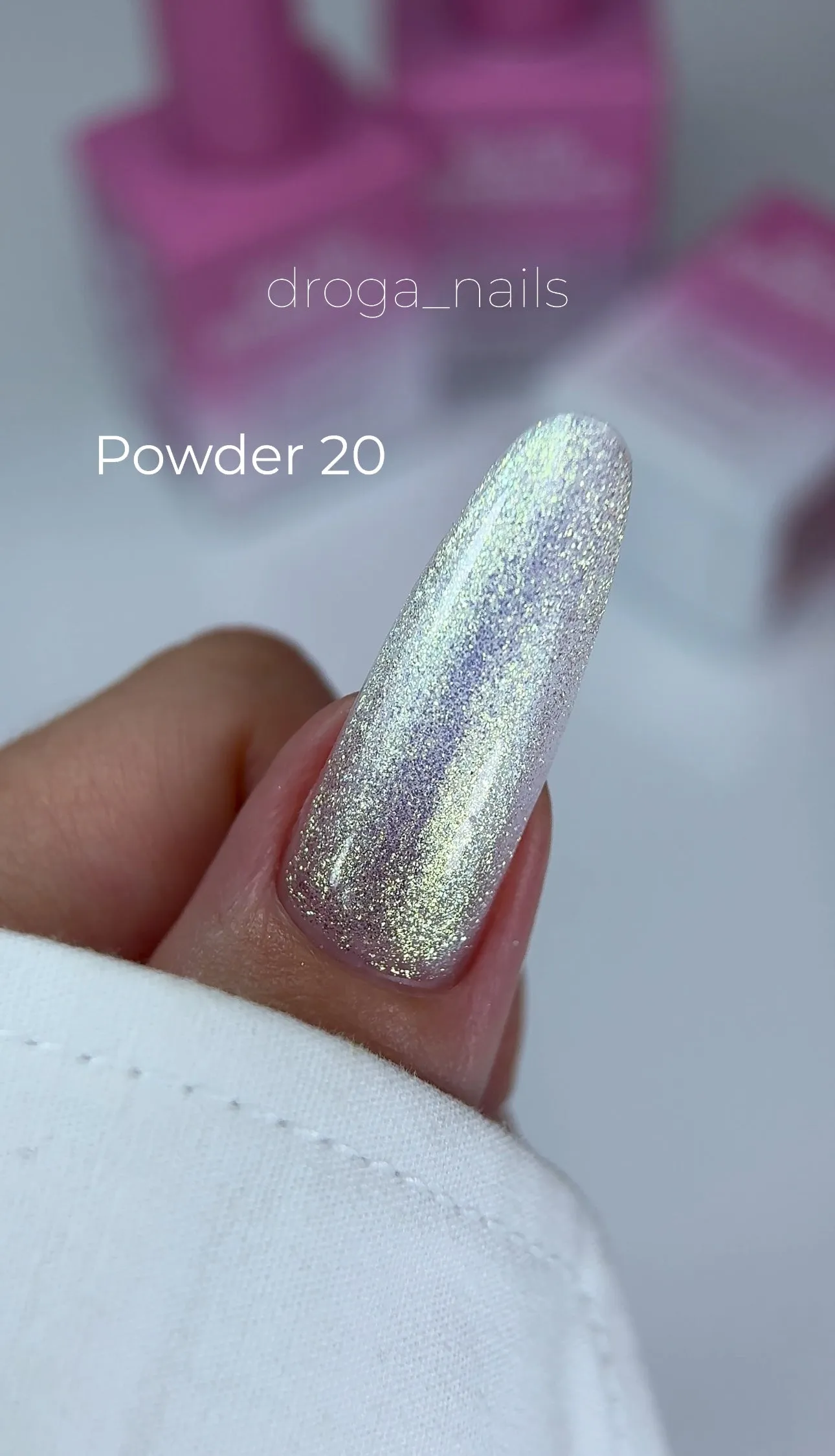 ELITE EMBRACE Professional Top Coat 20 (02) Powder 15ml ETP2015