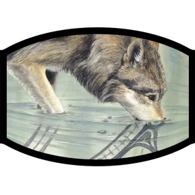 Face Mask - Wolf Reflection