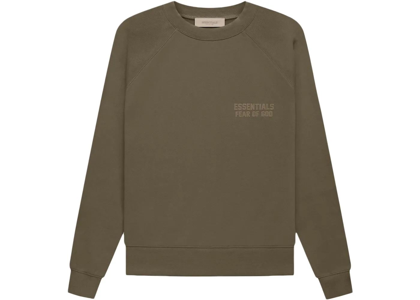 FEAR OF GOD ESSENTIALS "FW22" Crewneck Wood