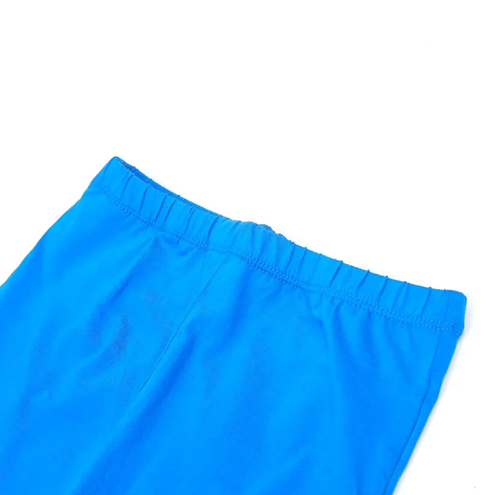 Girls Plain Tight - D.Blue