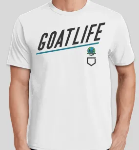 Goatlife Baseball - White and Black