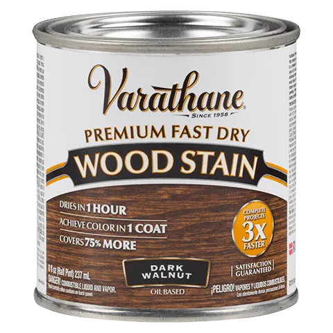 Half Pint Fast Dry - Stain Dark Walnut
