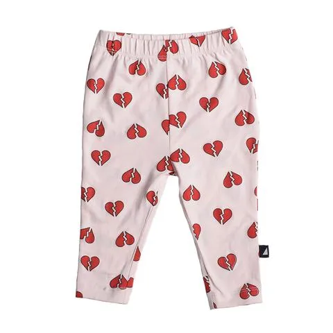 Heartbreaker tights - pink and red