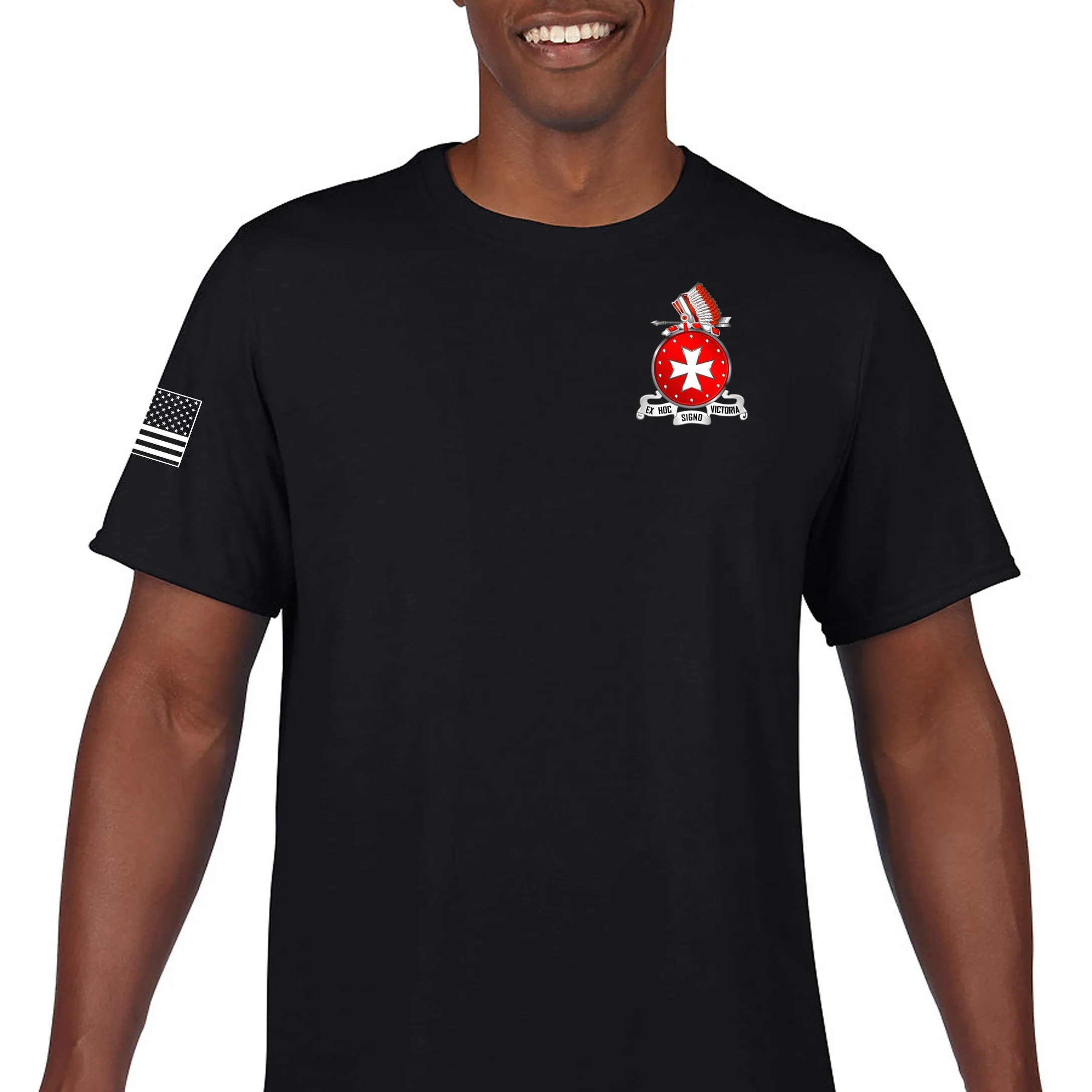 HHB Unisex Performance Short Sleeve PT Shirt (Feels like Cotton). This shirt IS approved for PT.