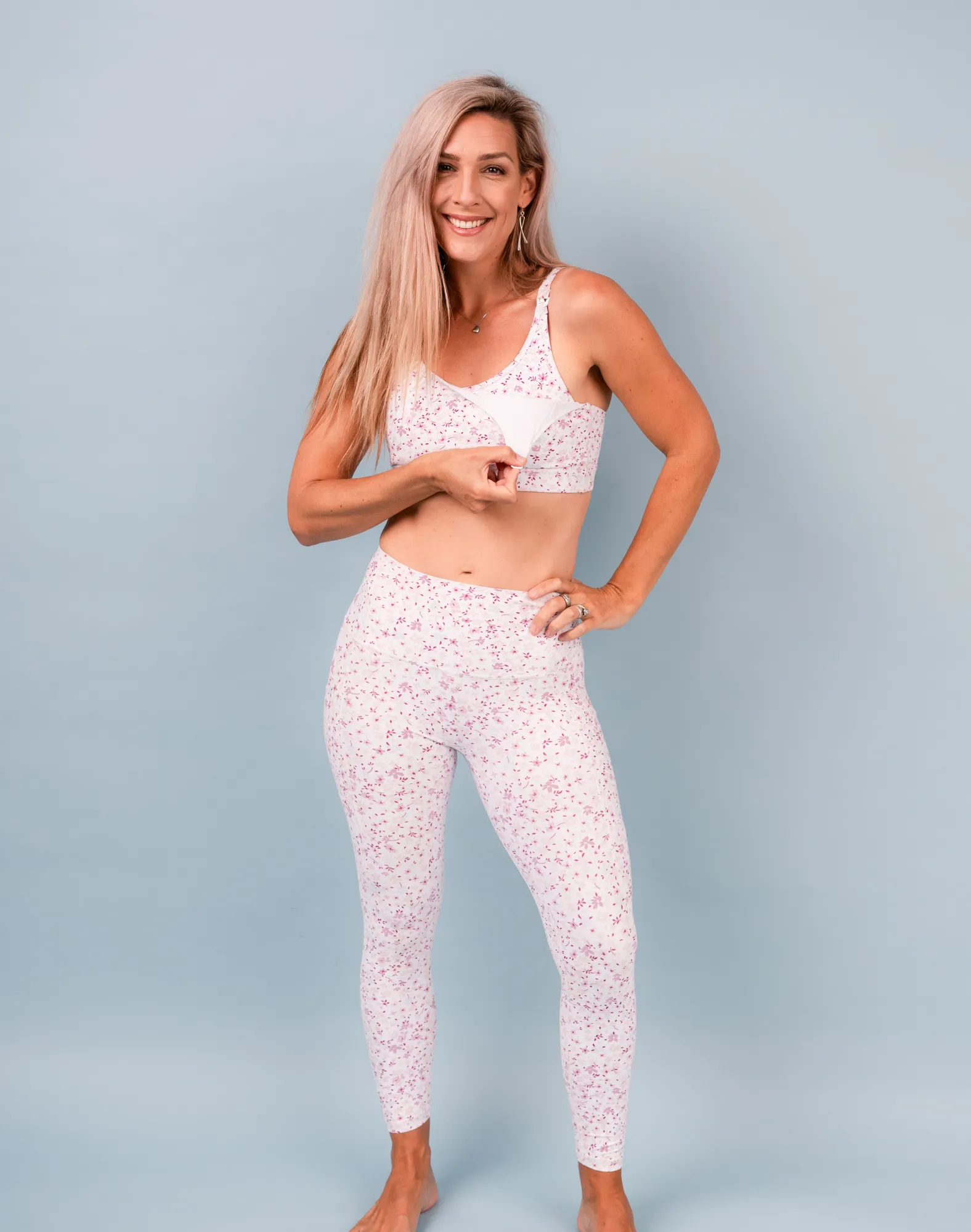 High Waisted 7/8 Tights - Maya Sakura