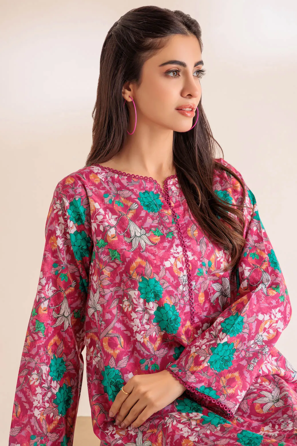 HOT-PINK-CAMBRIC-2 PIECE (SS5242P10)