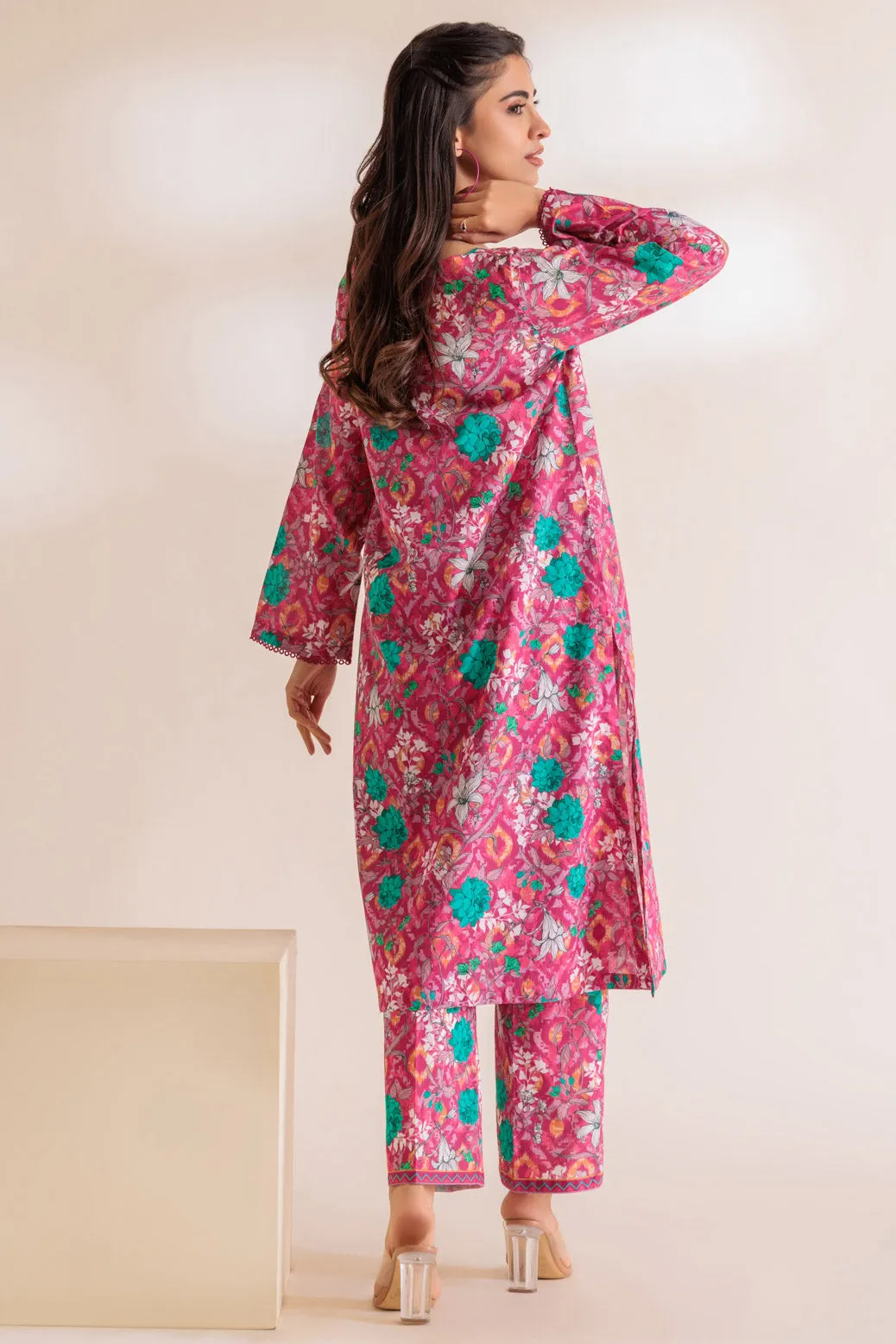 HOT-PINK-CAMBRIC-2 PIECE (SS5242P10)