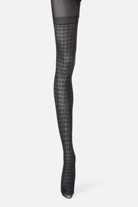 Houndstooth Tights