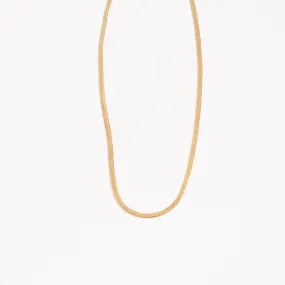 Howard's - Layer Me Herringbone Chain Necklace - Gold, 18 Inch