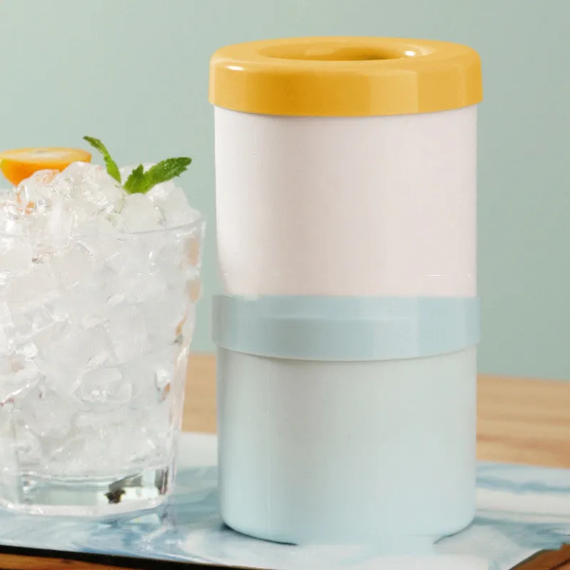 Ice Bucket Silicone Mold Cube Maker 2 In 1 For Kitchen Party Barware | Brodtica.com