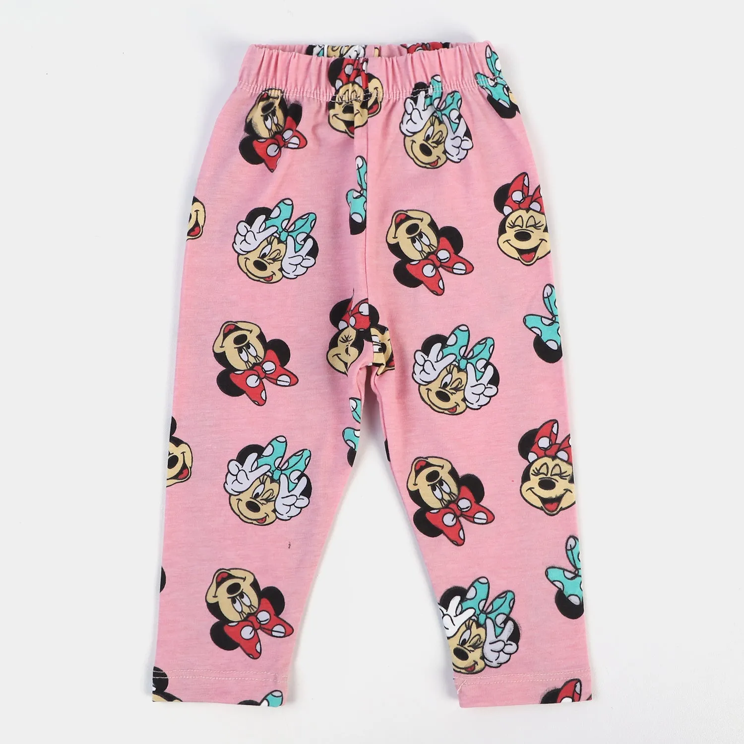 Infant Girls Printed Tights All Over-Candy Pink