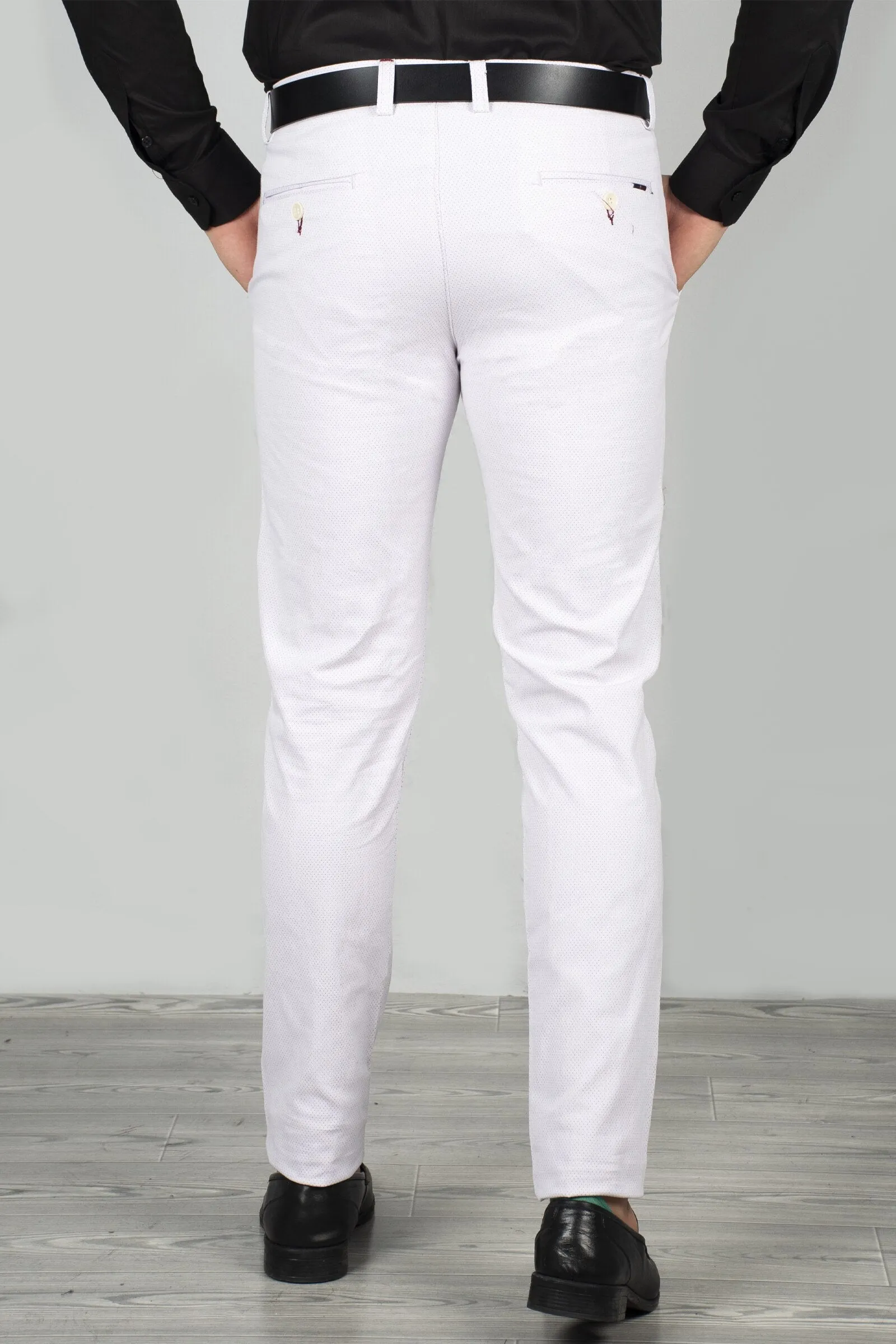 Italian Formal Suit Dress Pants Slim Fit