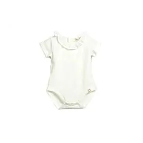 Jersey bodysuit baby - white