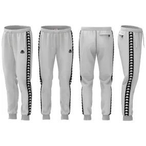 Kappa 222 Banda Alanz-2 White-Black Joggers
