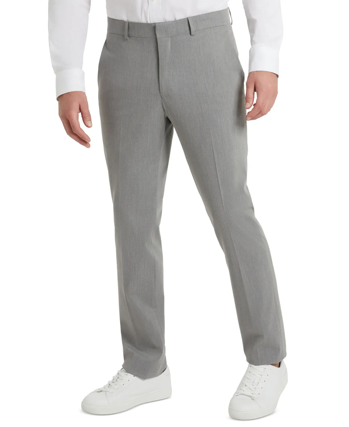 Kenneth Cole Reaction Mens Slim fit Dress Pants 30 / 32 Grey